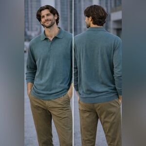 Raffi Teal Knitwear